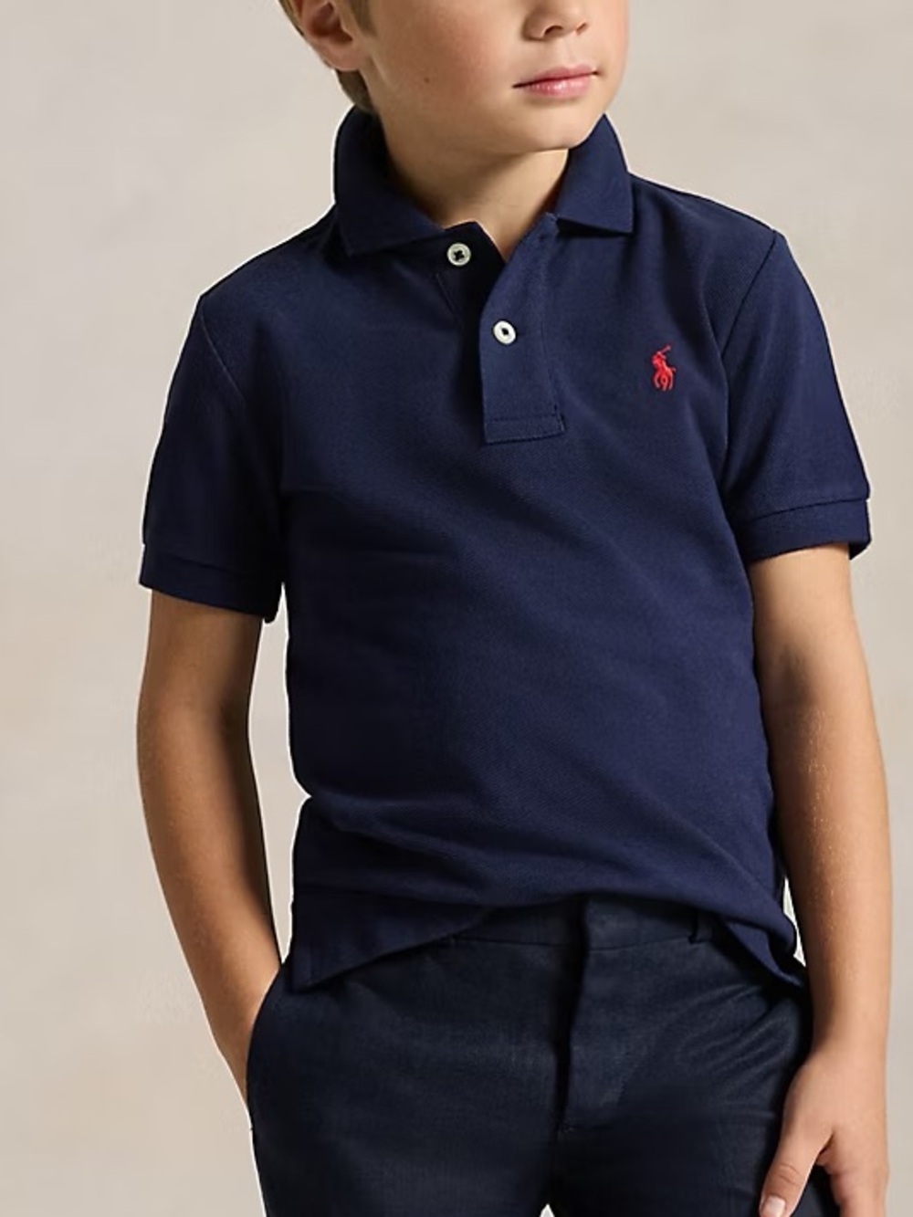 NWT POLO by Ralph Lauren Baby Boy Navy Polo Shirt 12 months